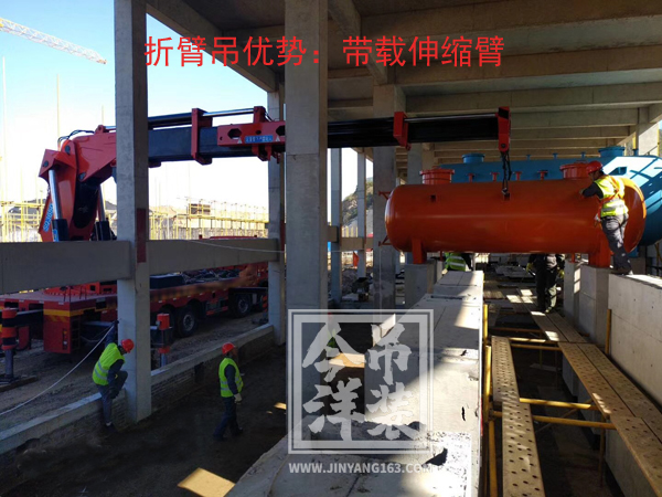 折臂吊：狹窄、低矮空間吊裝